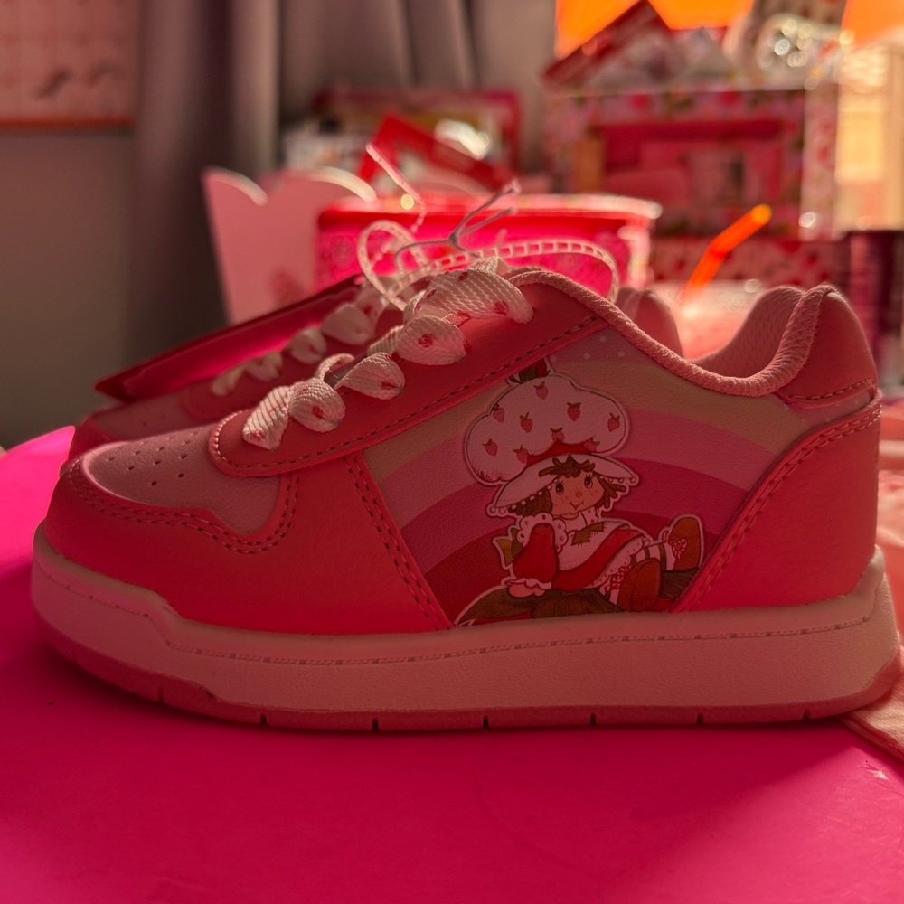 Strawberry Shortcake Pink Kids Sneakers